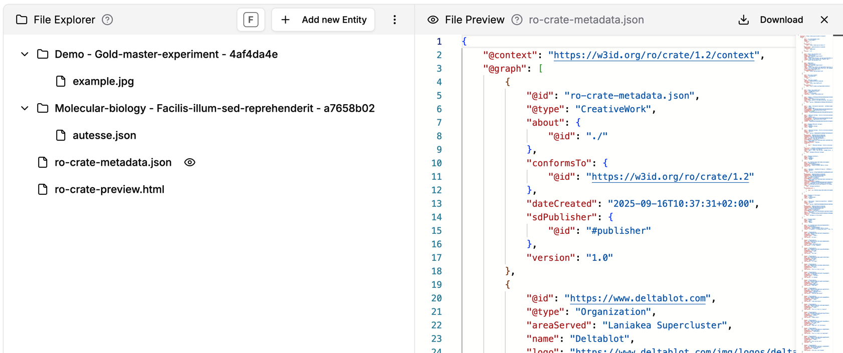 NovaCrate File Explorer capabilities showcase