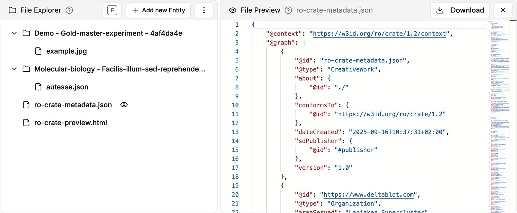 NovaCrate File Explorer capabilities showcase